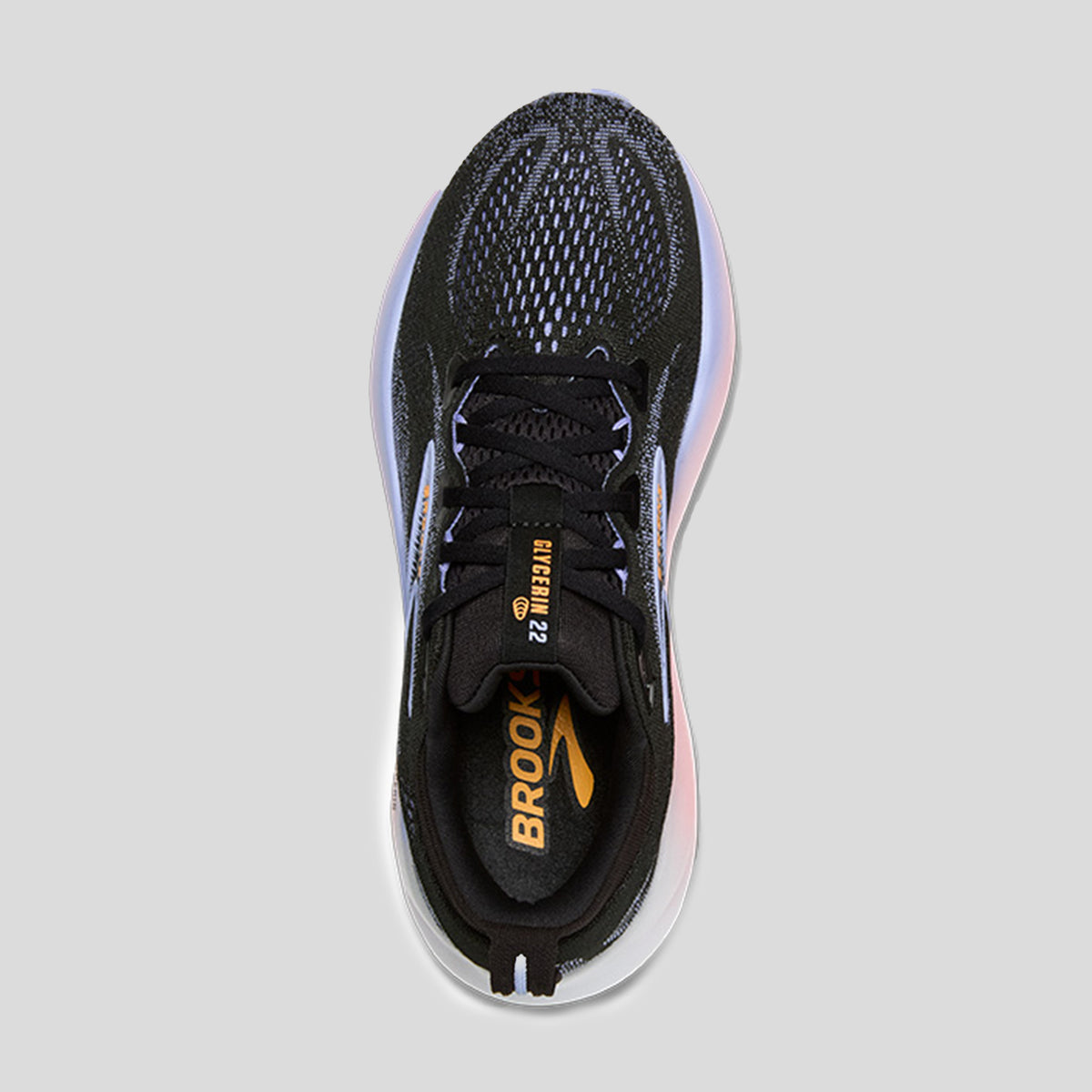 Glycerin 22 | Black/Blue Heron/Orange