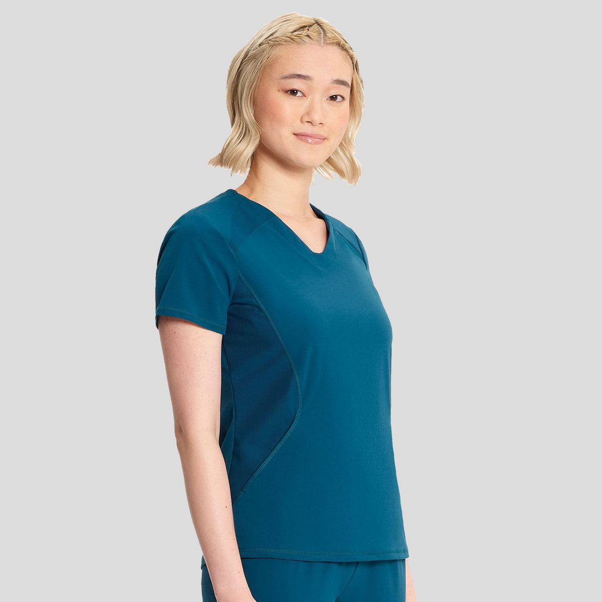 V-Neck Top | Caribbean