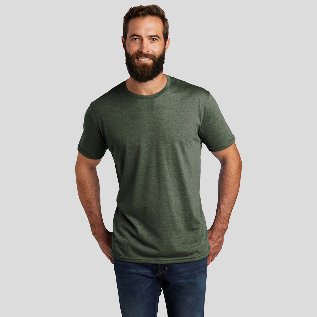 Unisex Tri-Blend Tee | Herb Green