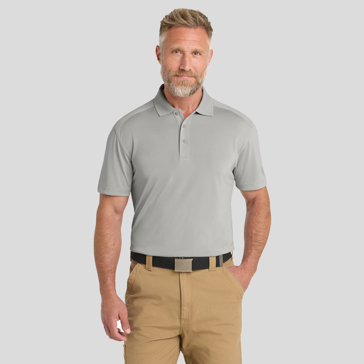 Men's Select Lightweight Snag-Proof Polo | Light Grey