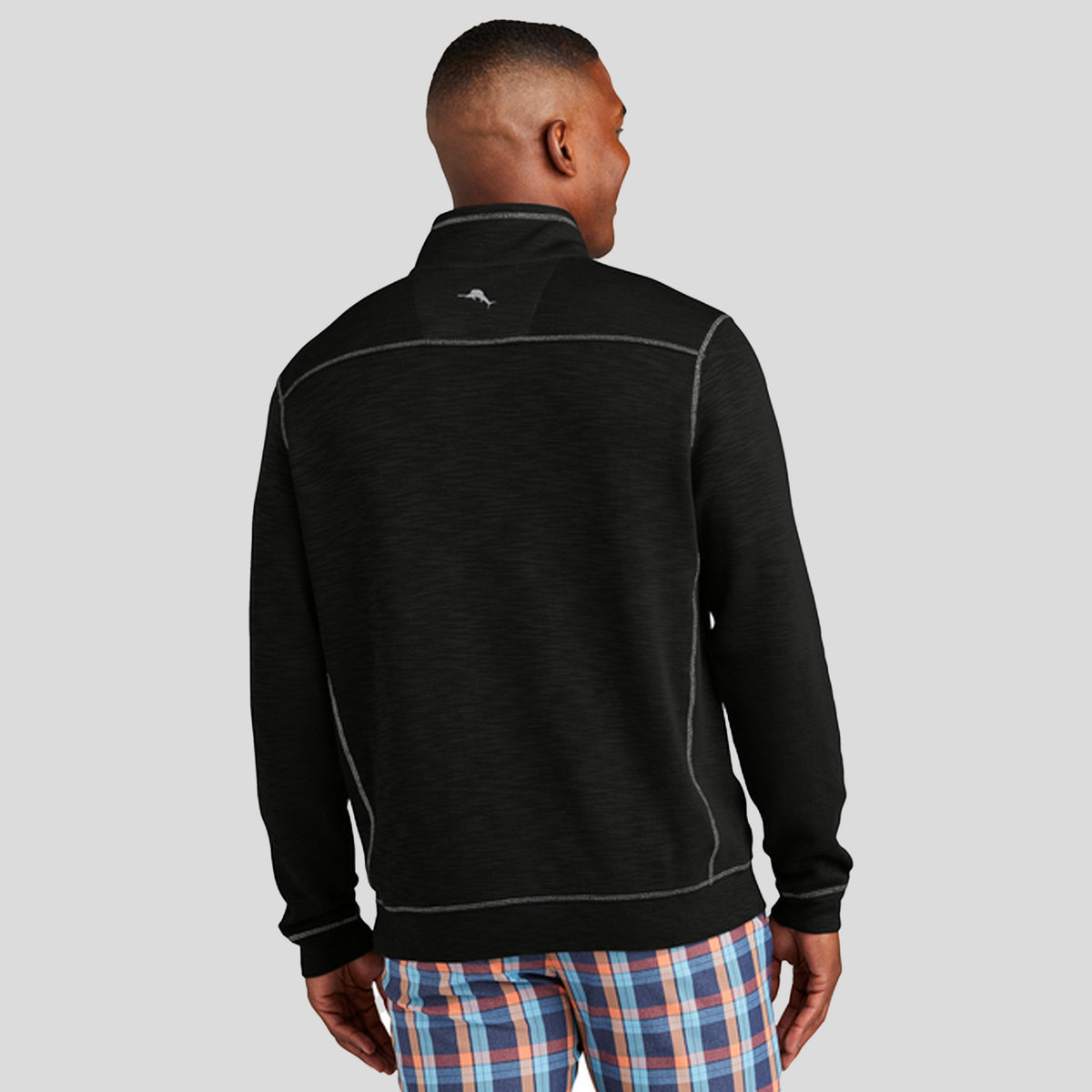 Men's Tobago Bay 1/2-Zip | Black