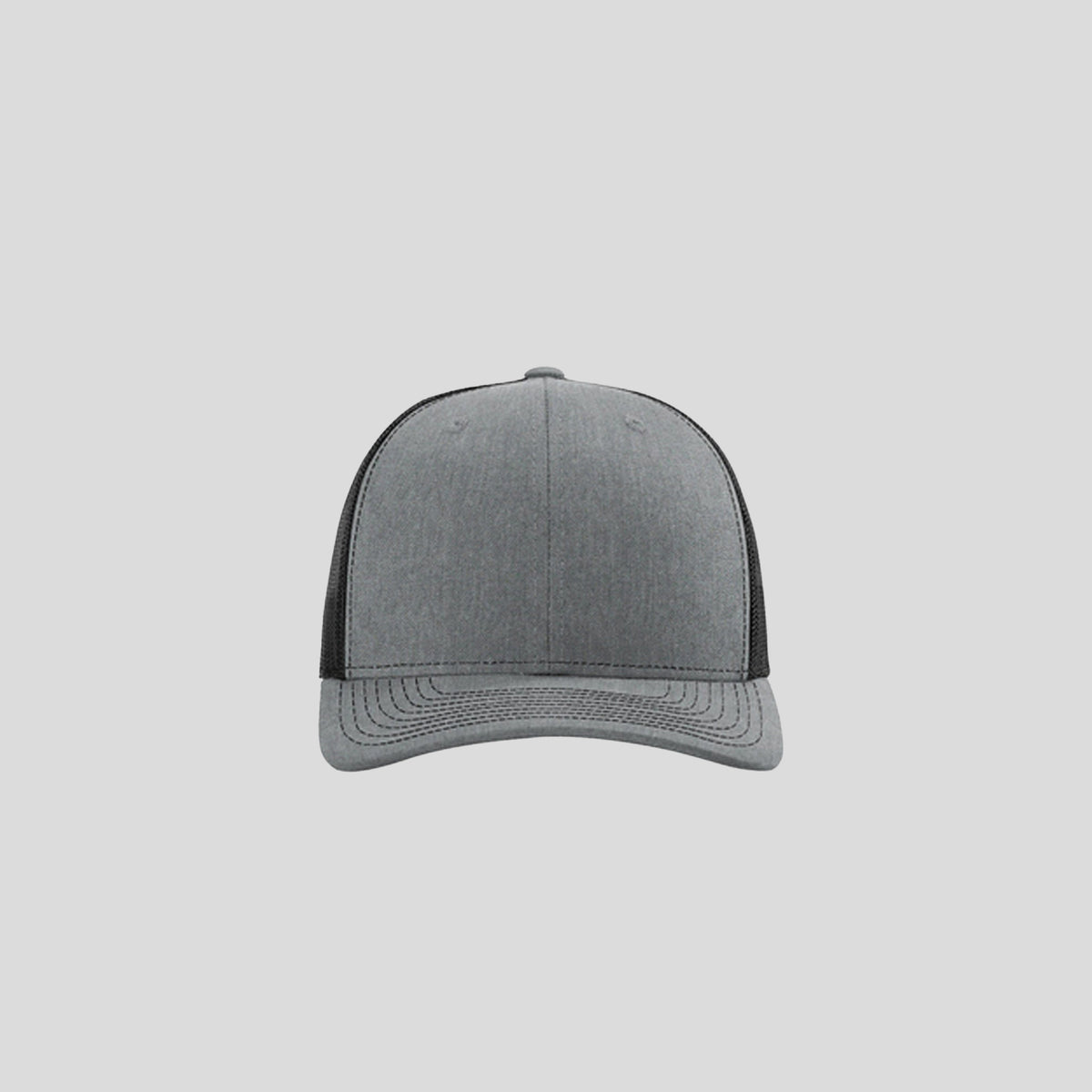 Richardson Trucker Cap | Heather Grey/Black