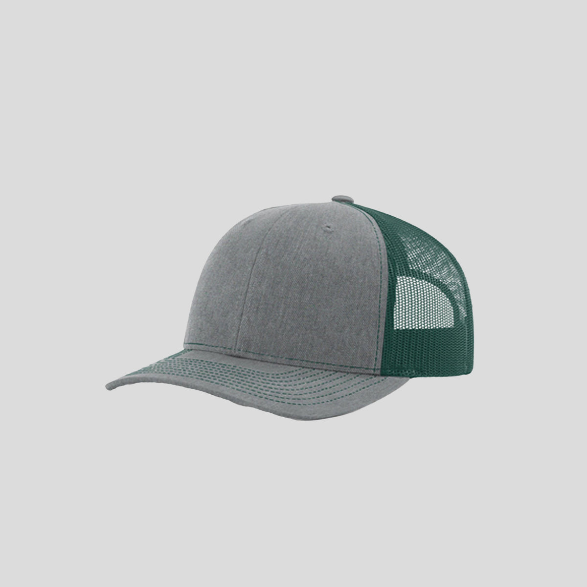 Richardson Trucker Cap | Heather Grey/Dark Green