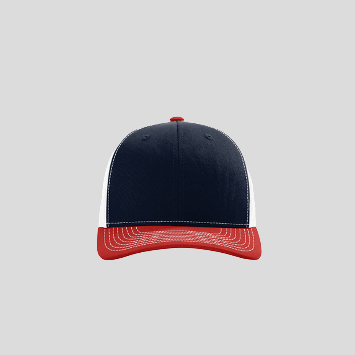 Richardson Trucker Cap | Navy/White/Red