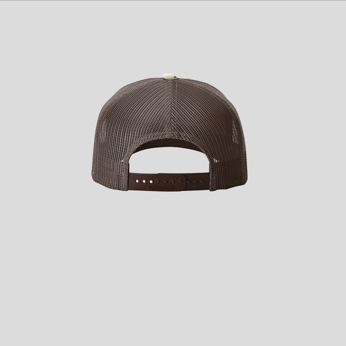 Printed Five-Panel Trucker Hat | Desert Camo/Brown