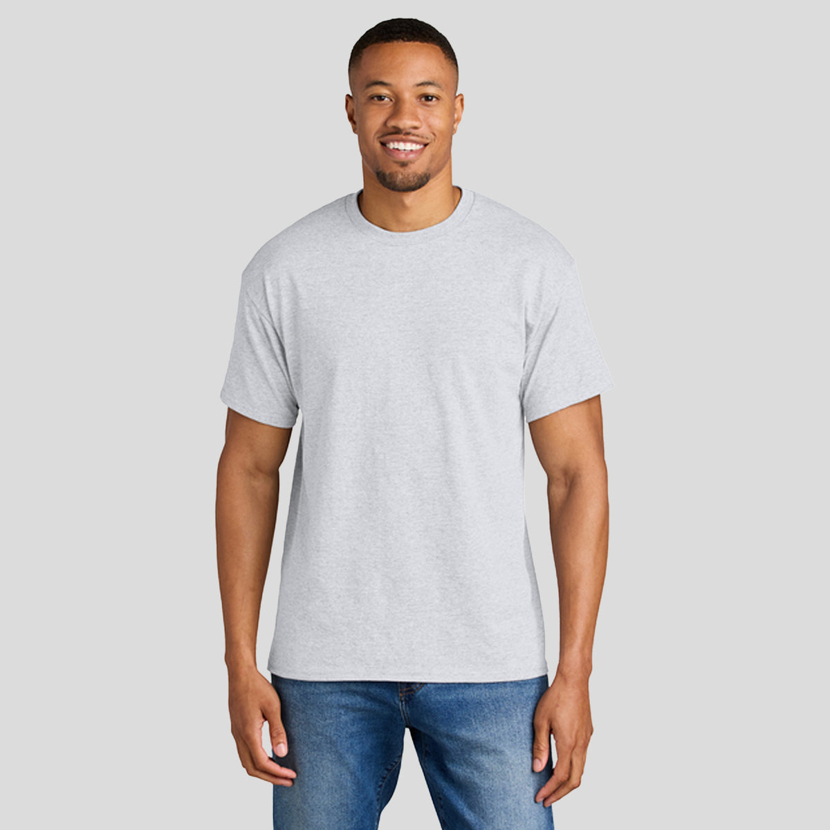 Gildanยฎ DryBlendยฎ 50 Cotton/50 Poly T-Shirt | Ash