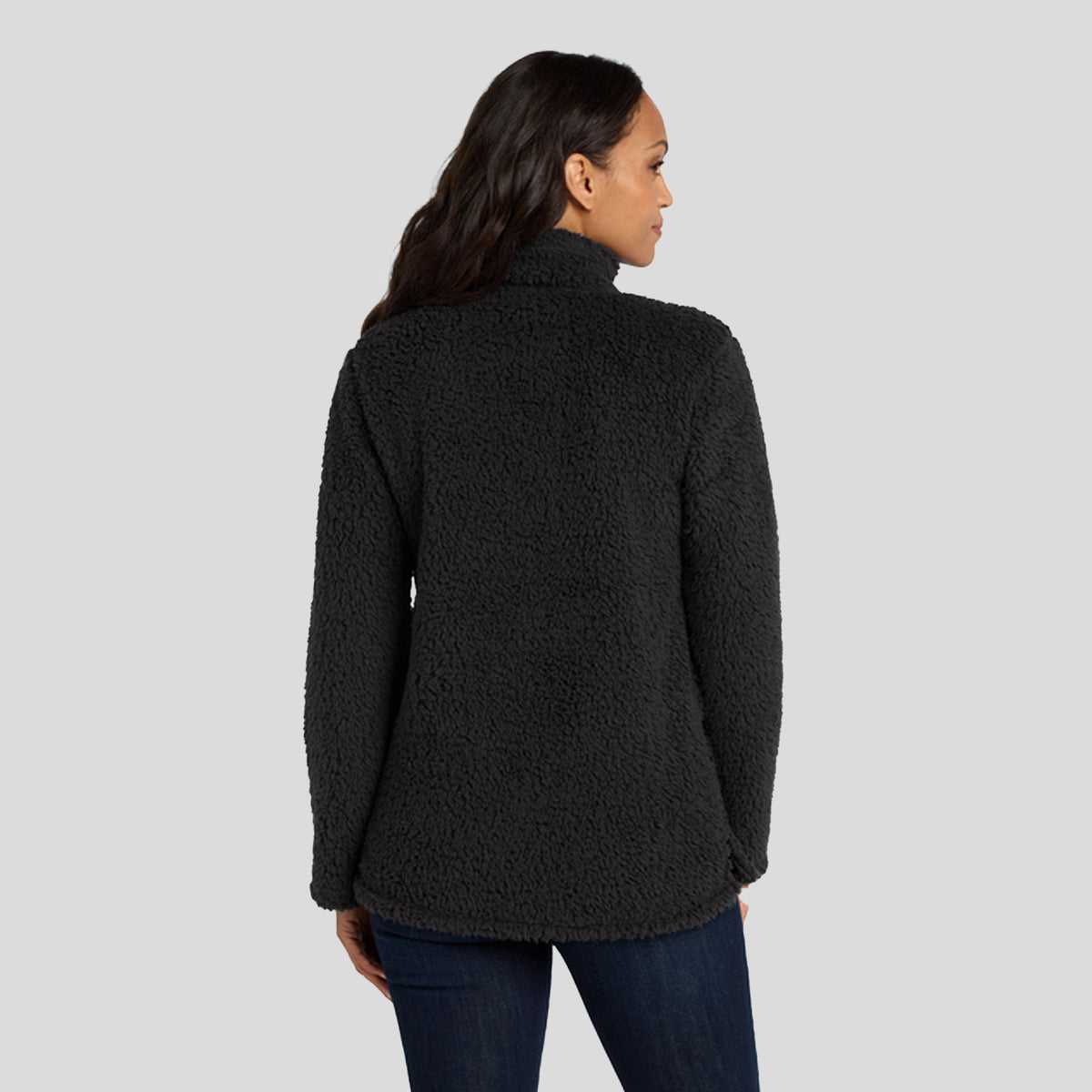 Women's Cozy 1/4-Zip Fleece | Black