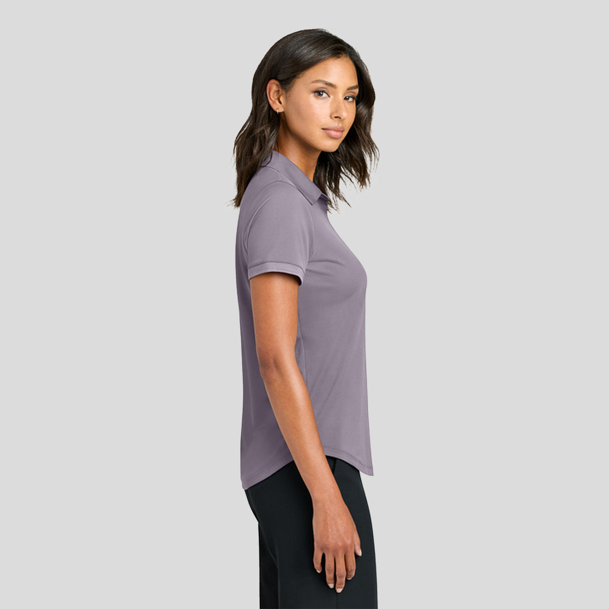 Womenβs Everyday Performance Polo | Purple Ash