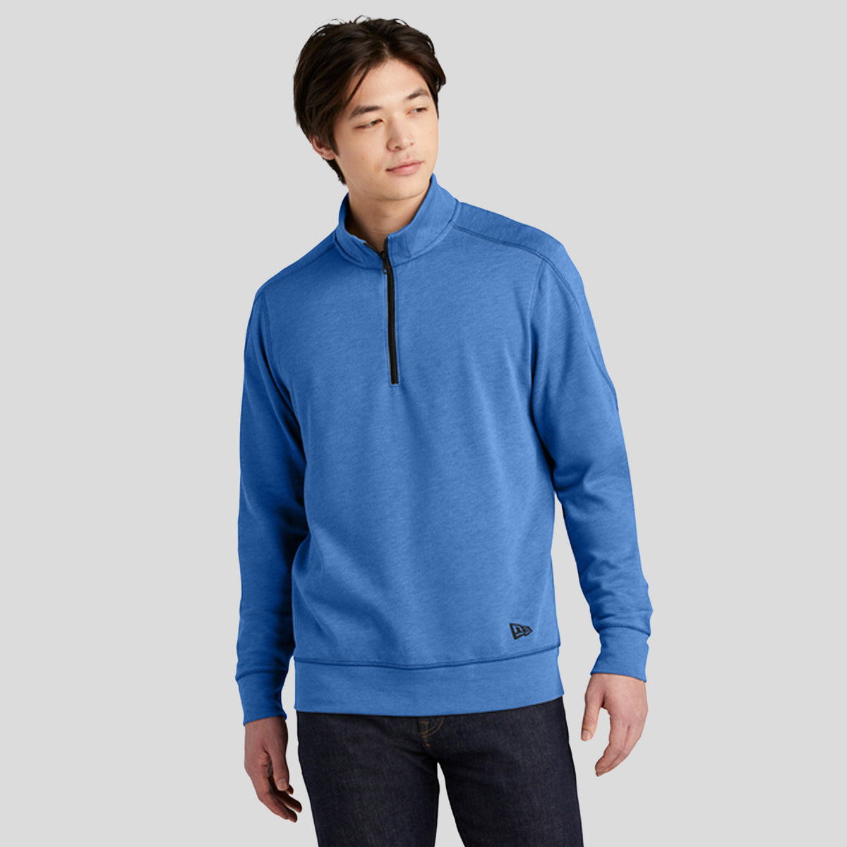 Tri-Blend Fleece 1/4-Zip Pullover | Royal Heather