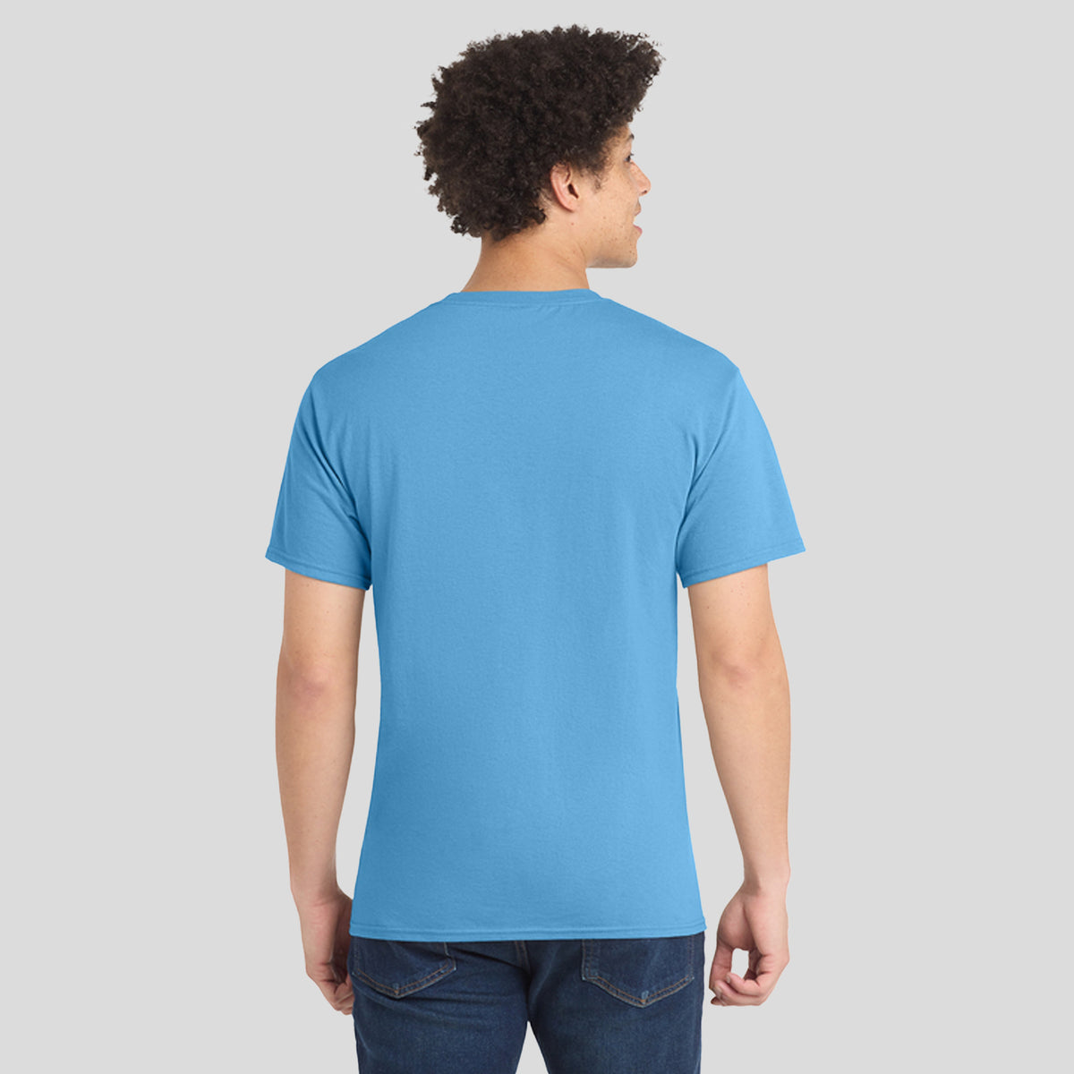 Tall Core Blend Tee | Aquatic Blue