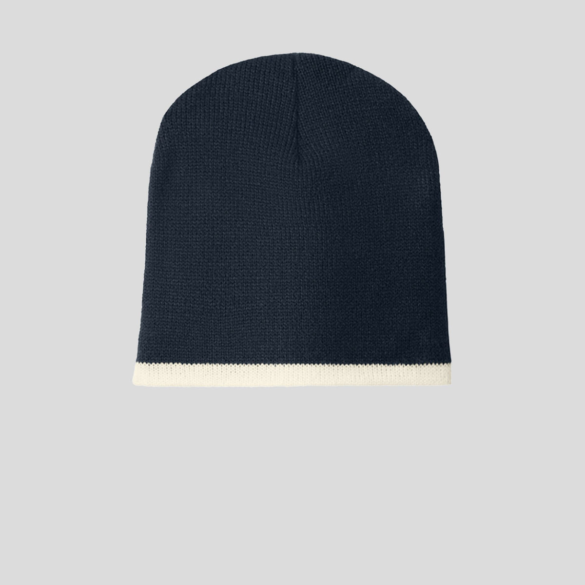 Beanie Cap | Navy/Natural