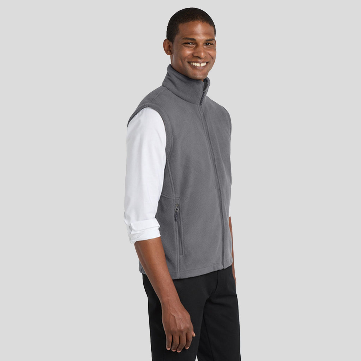 Value Fleece Vest | Iron Grey