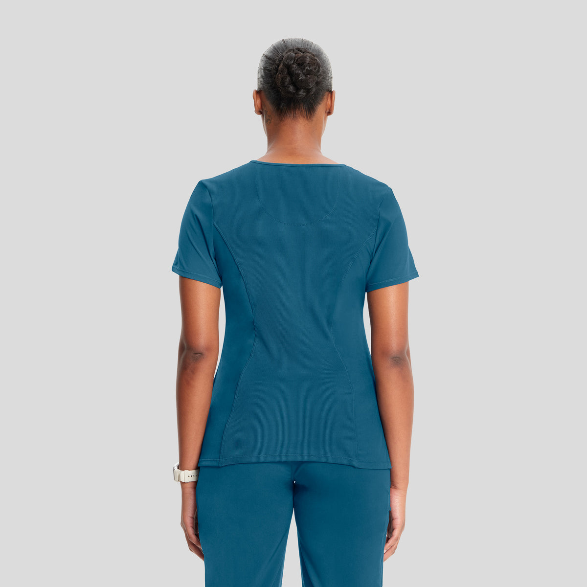 Women's Round Neck Top | Caribbean