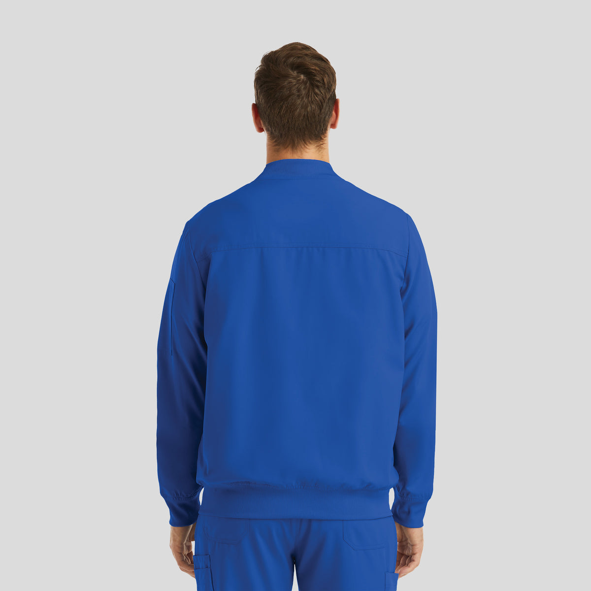 Men’s Full Zip Bomber Jacket | Royal