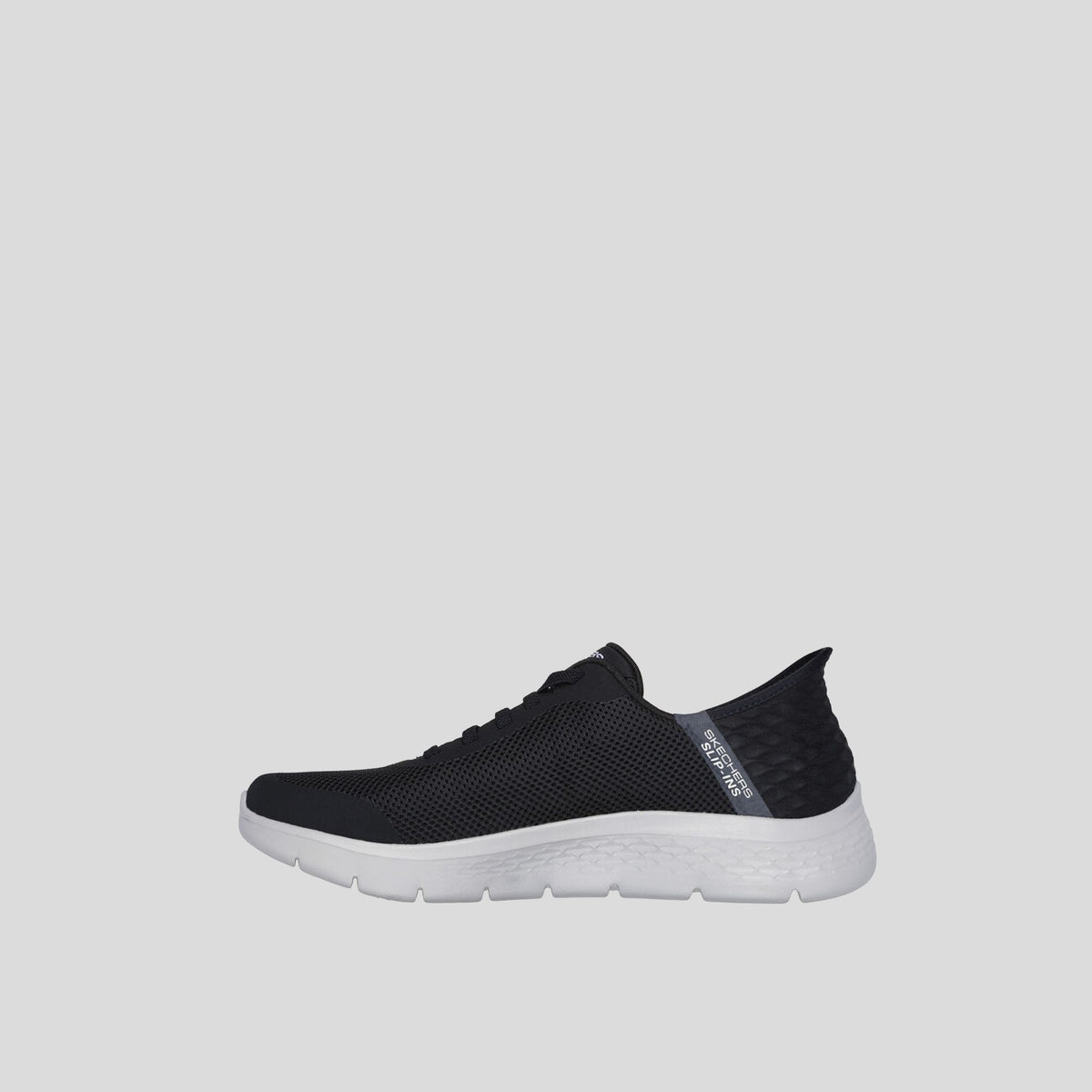 Men's Skechers Slip-ins: GO WALK Flex - Hands Up | Black/Gray