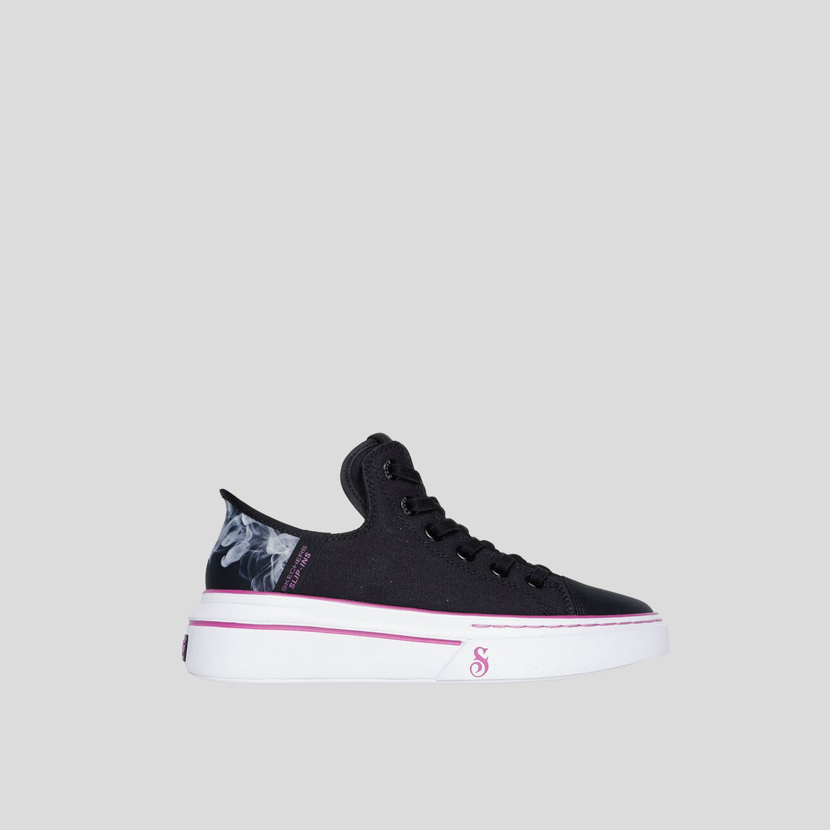 Skechers Slip-ins: Snoop One - Boss Life Canvas | Black/Purple