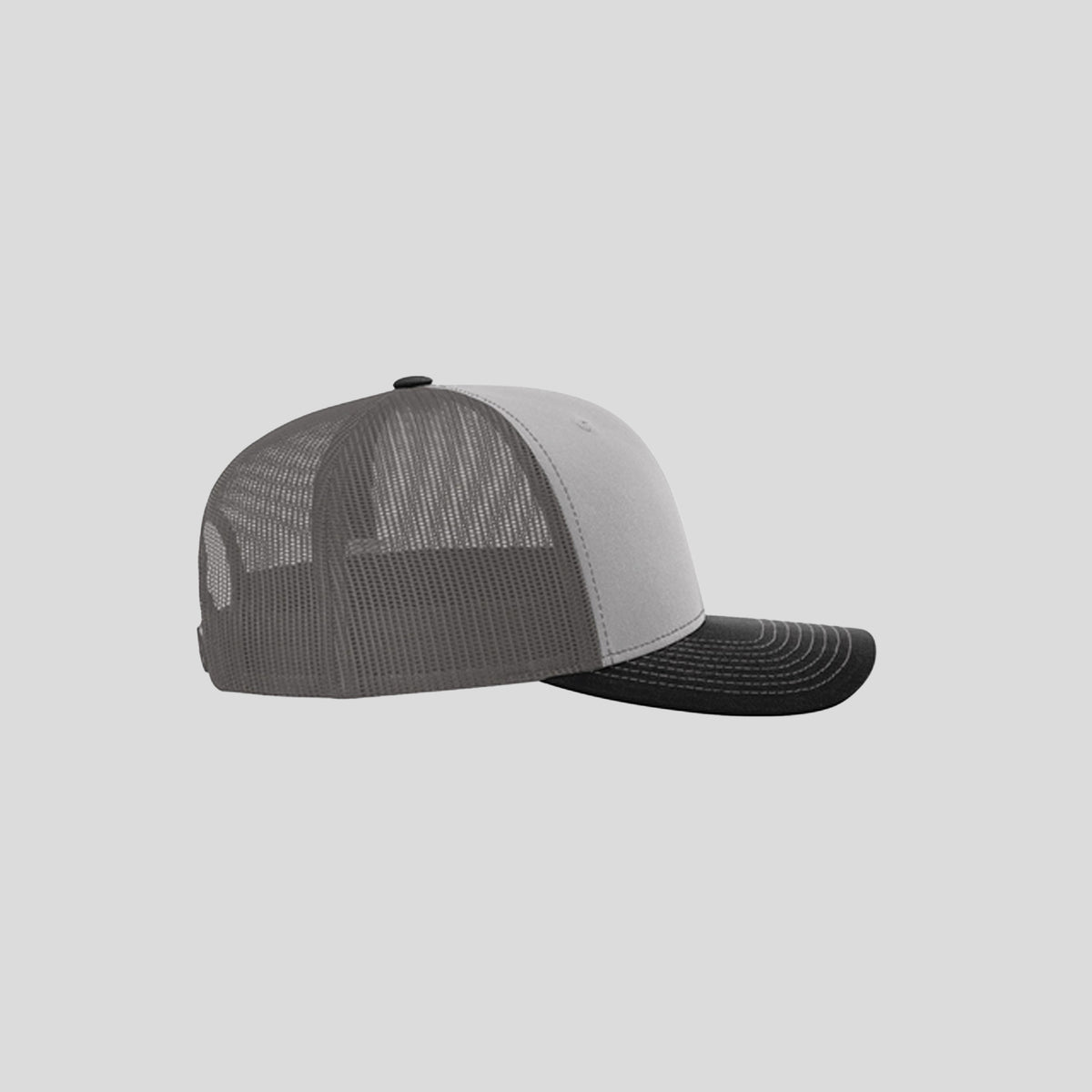 Richardson Trucker Cap | Grey/Charcoal/Black