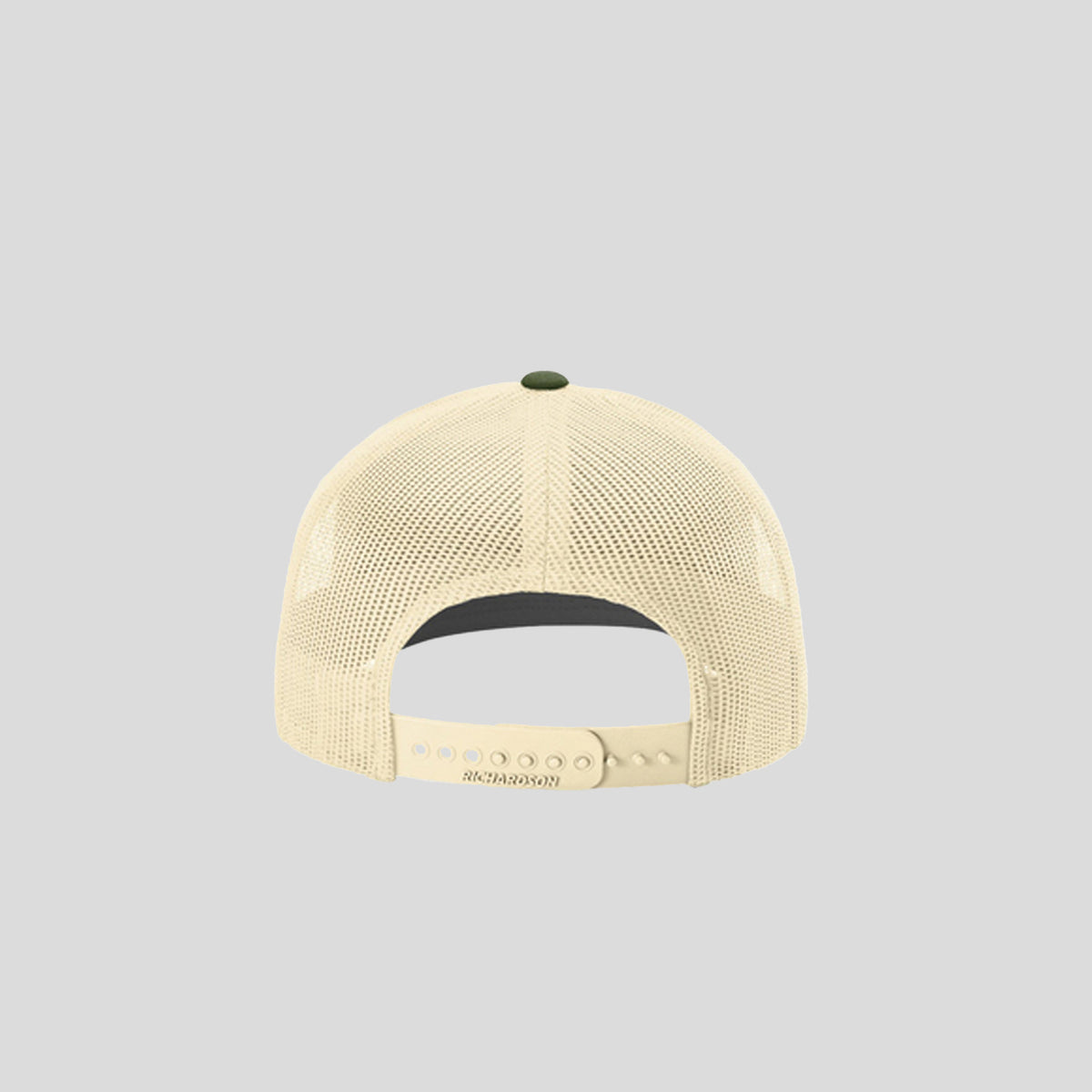 Richardson Trucker Cap | Heather Grey/Birch/Army Olive