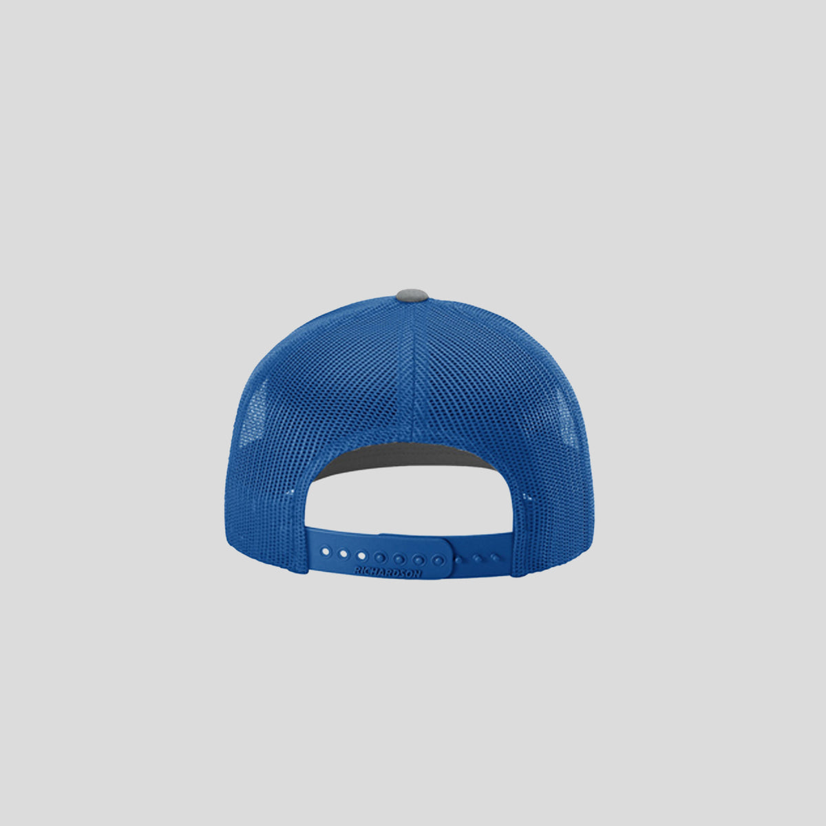 Richardson Trucker Cap | Heather Grey/Royal