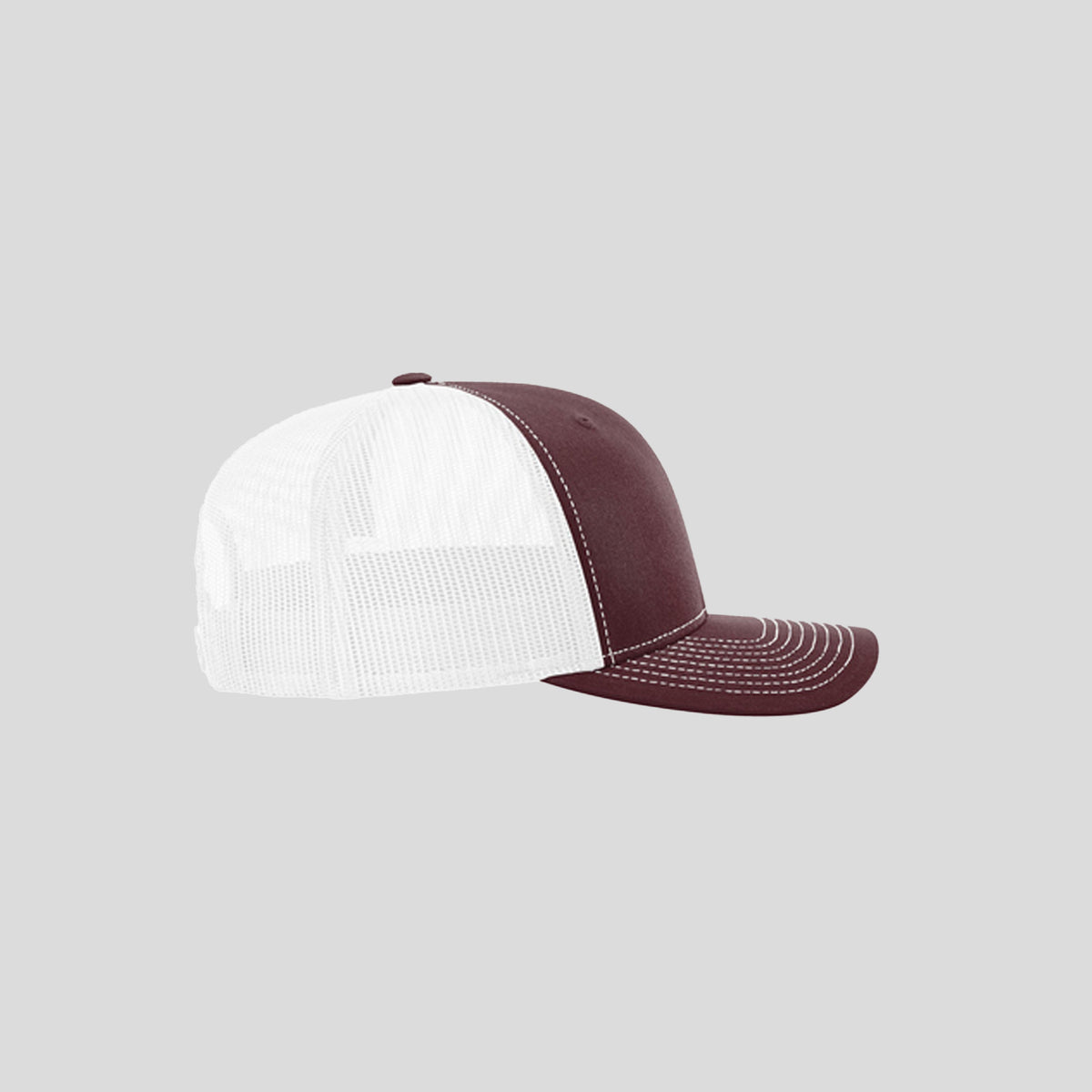 Richardson Trucker Cap | Maroon/White