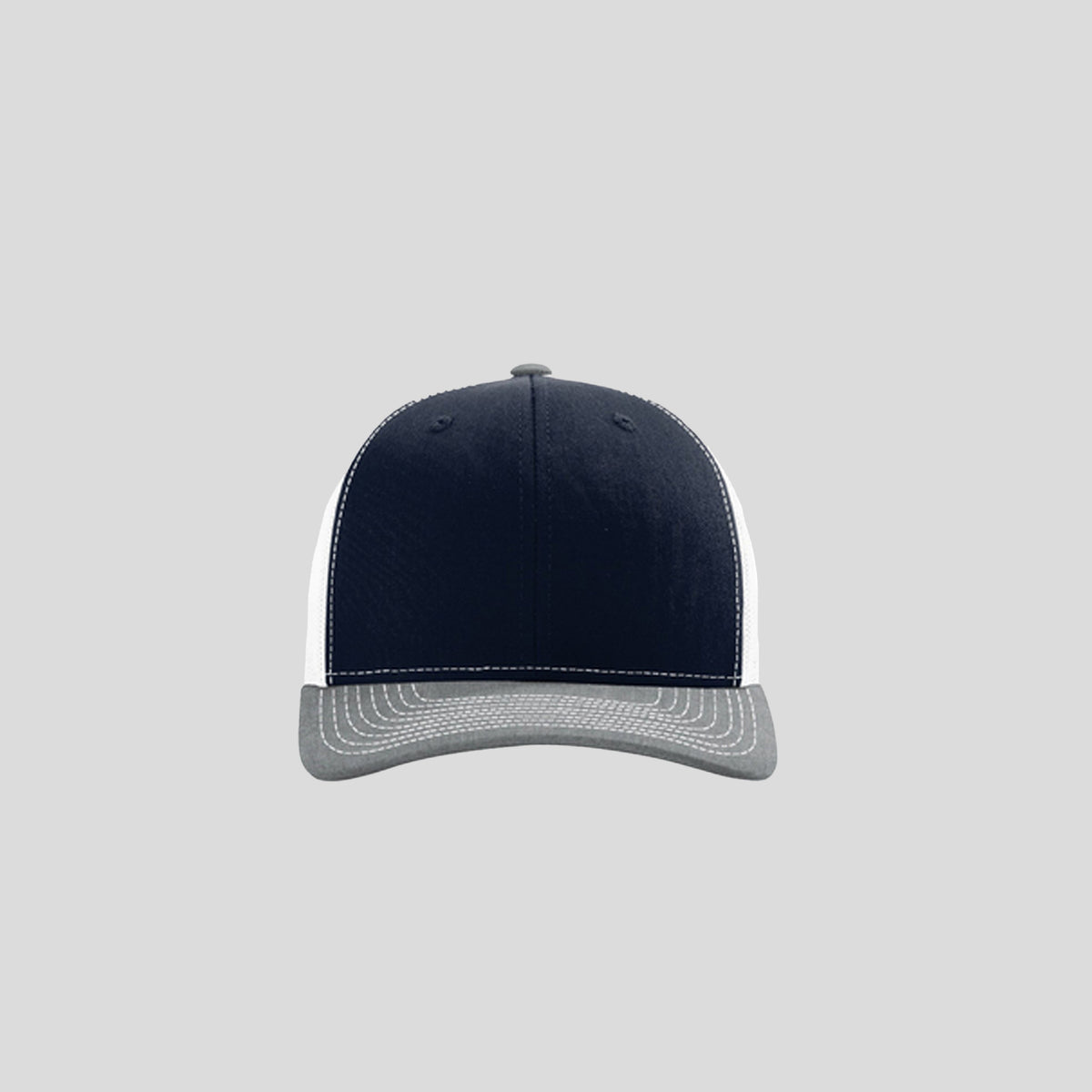 Richardson Trucker Cap | Navy/White/Heather Grey