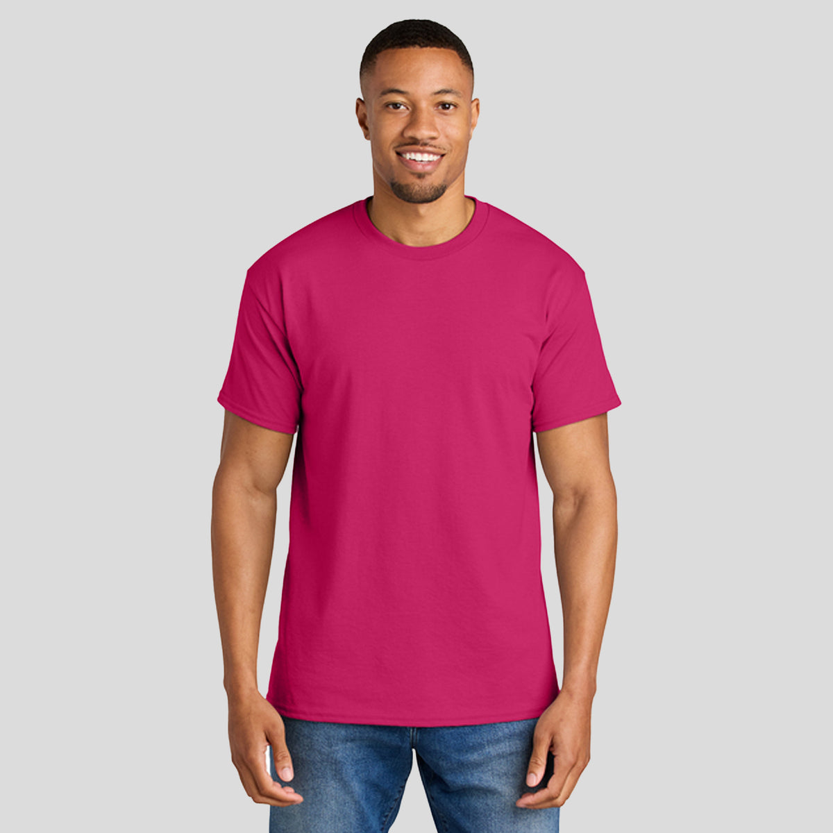 Gildan® DryBlend® 50 Cotton/50 Poly T-Shirt | Heliconia