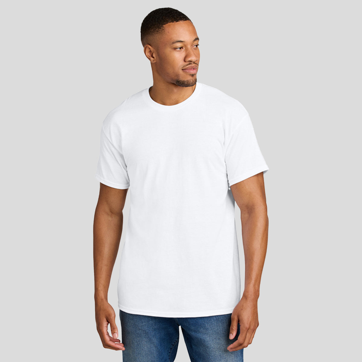 Gildan® DryBlend® 50 Cotton/50 Poly T-Shirt | White