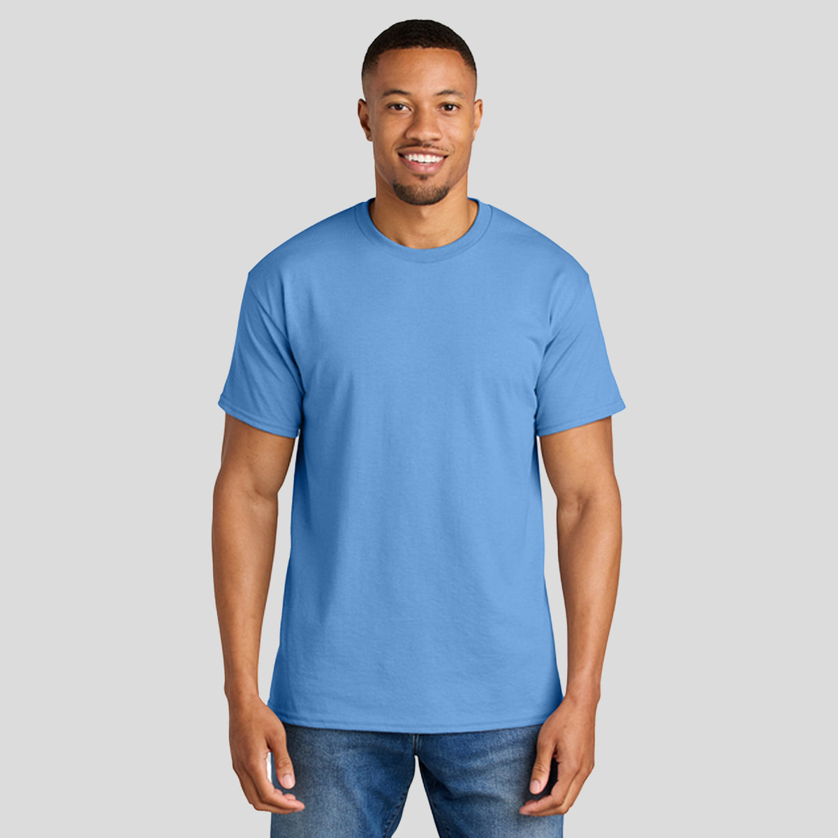 Gildan® DryBlend® 50 Cotton/50 Poly T-Shirt | Carolina Blue