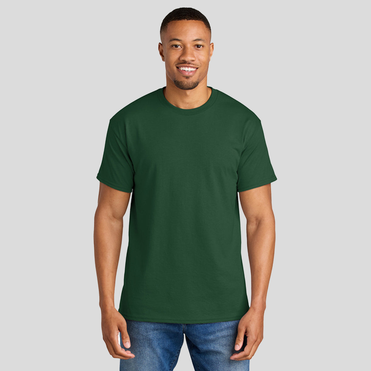 Gildan® DryBlend® 50 Cotton/50 Poly T-Shirt | Dark Green