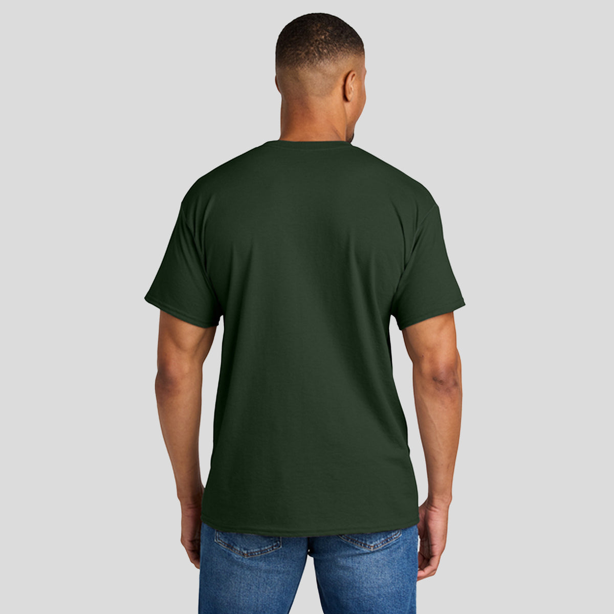 Gildan® DryBlend® 50 Cotton/50 Poly T-Shirt | Forest Green