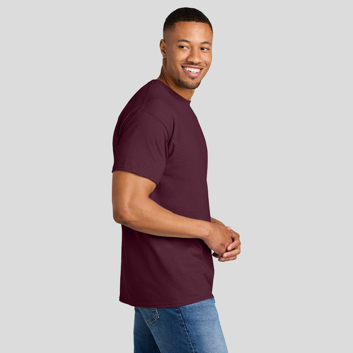 Gildan® DryBlend® 50 Cotton/50 Poly T-Shirt | Maroon