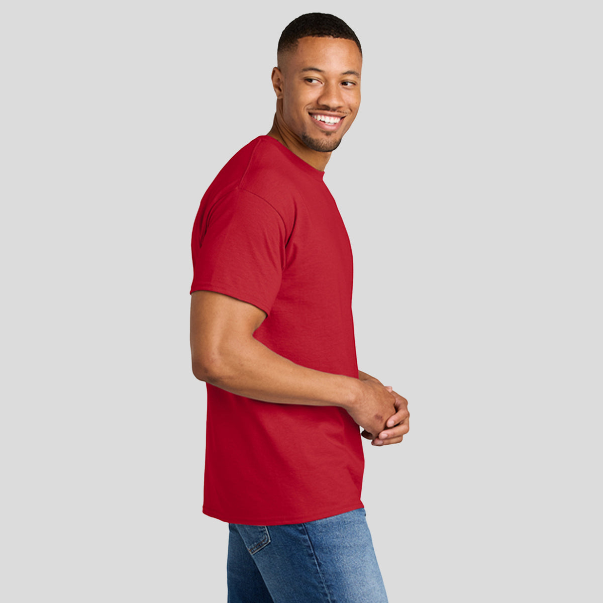 Gildan® DryBlend® 50 Cotton/50 Poly T-Shirt | Red