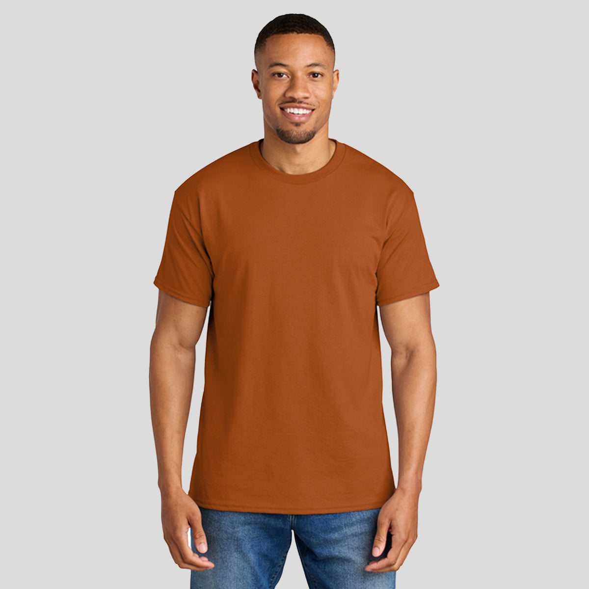 Gildan® DryBlend® 50 Cotton/50 Poly T-Shirt | Texas Orange