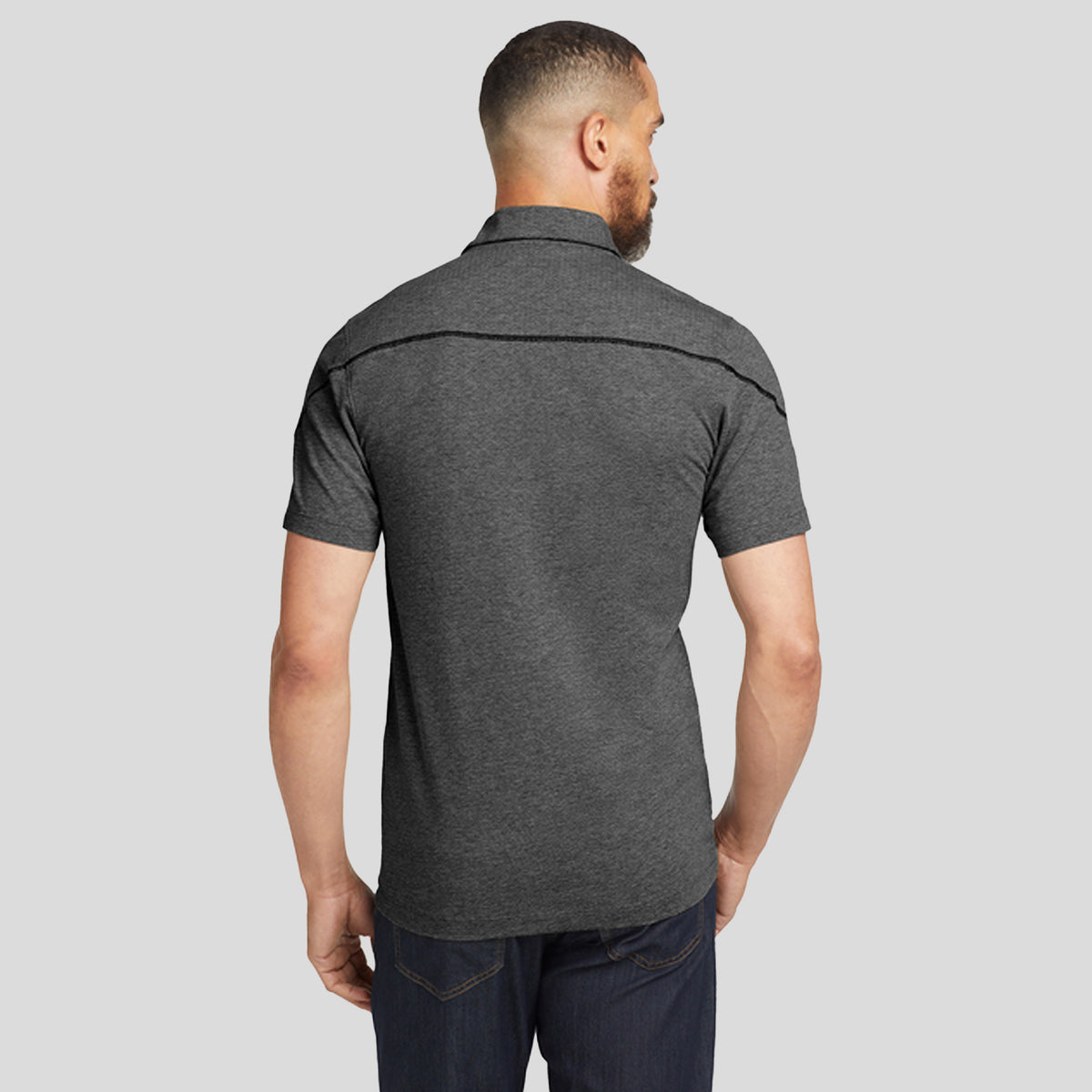 Tread Polo | Blacktop Heather
